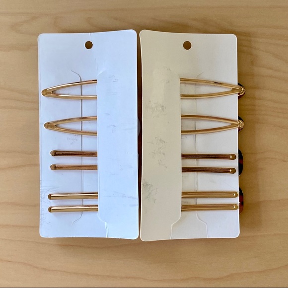 Hair Clips Leopard/ Tortoise, Polka Dot, Checkered - Picture 3 of 3